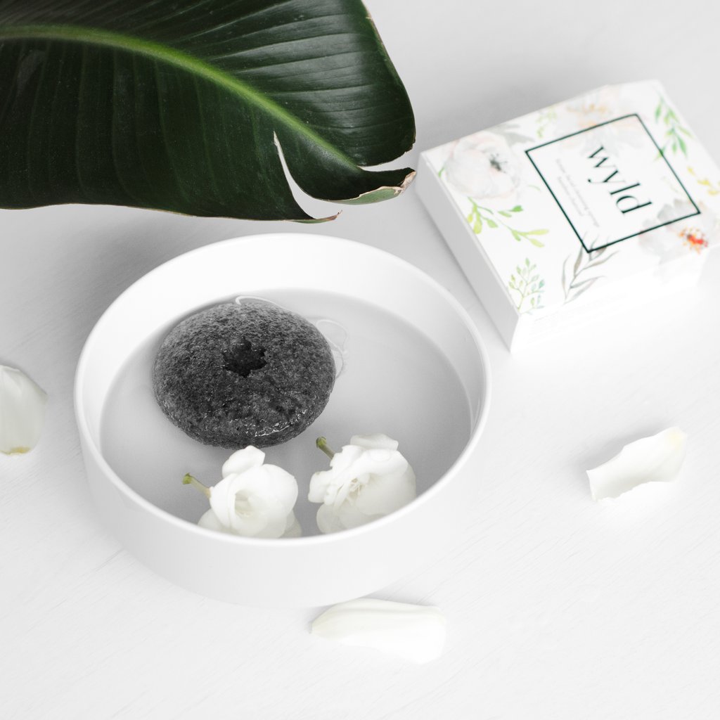 Konjac Sponge (Bamboo Charcoal)